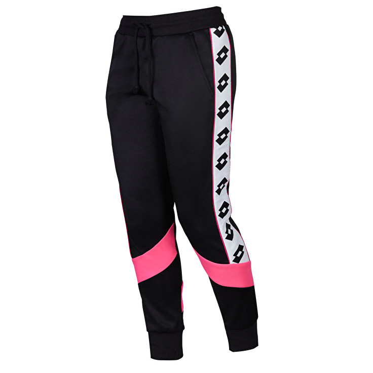 Lotto Athletica Prime Ii Rib Pl Jogging Mujer - Negras - Colombia KFDCZRE-24